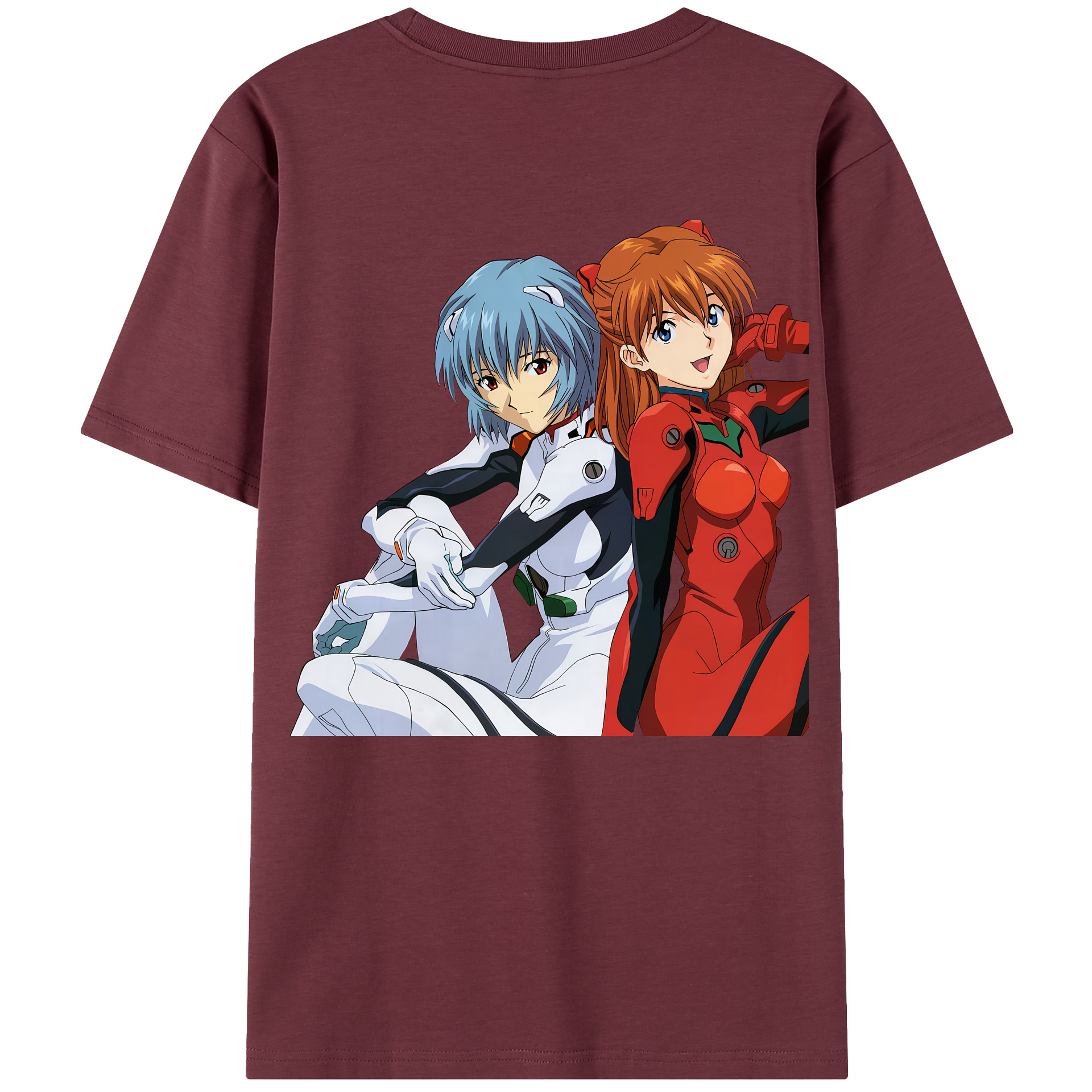 （画像用） EVA 新世紀エヴァンゲリオン 綿100％半袖Tシャツ（背面プリント）